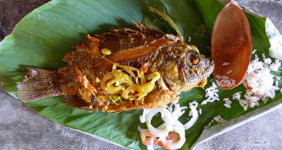 Lokal mat i Palenque